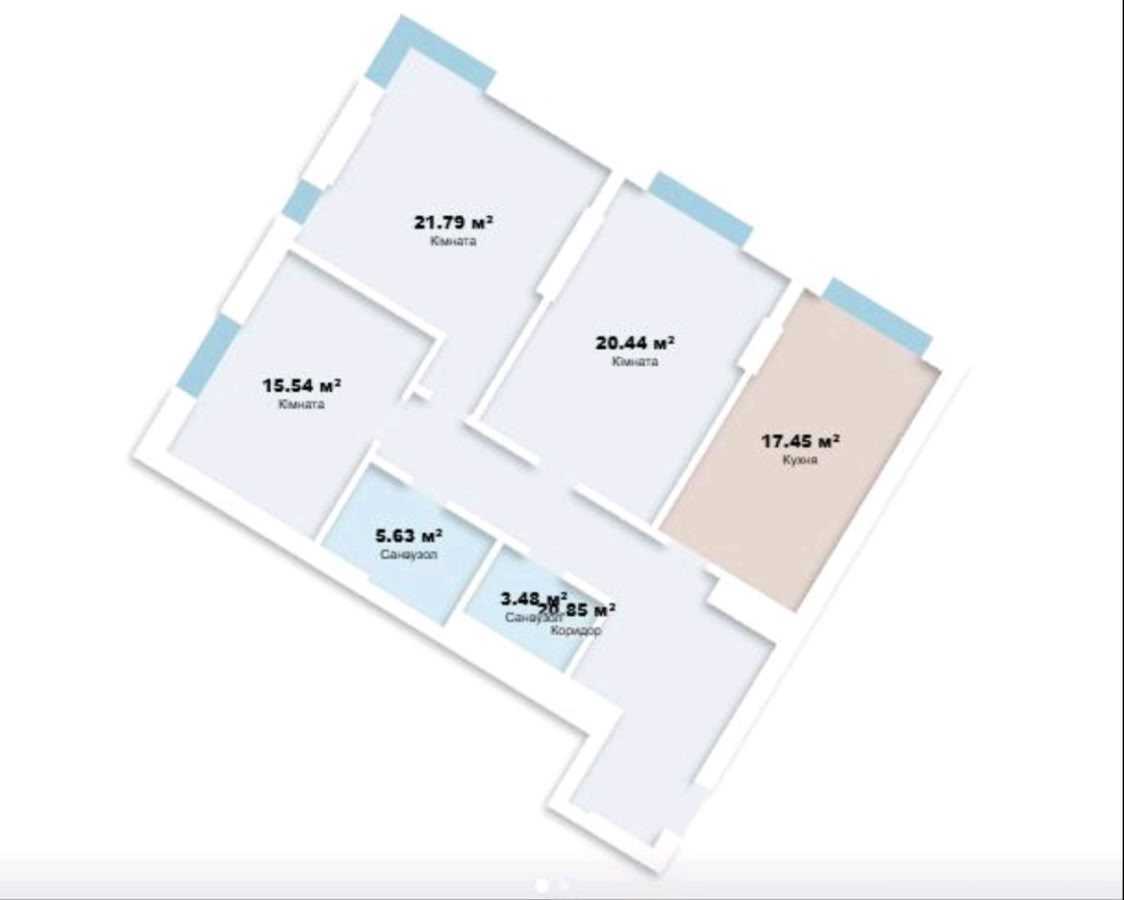 Продаж 3-кімнатної квартири 105.18 м², Звіринецька вул., 72