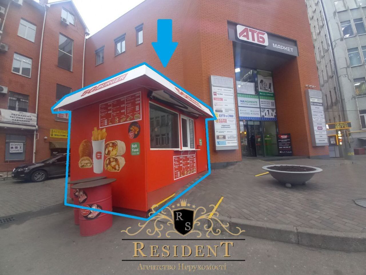 Оренда комерції 12 м², Глінки вул.