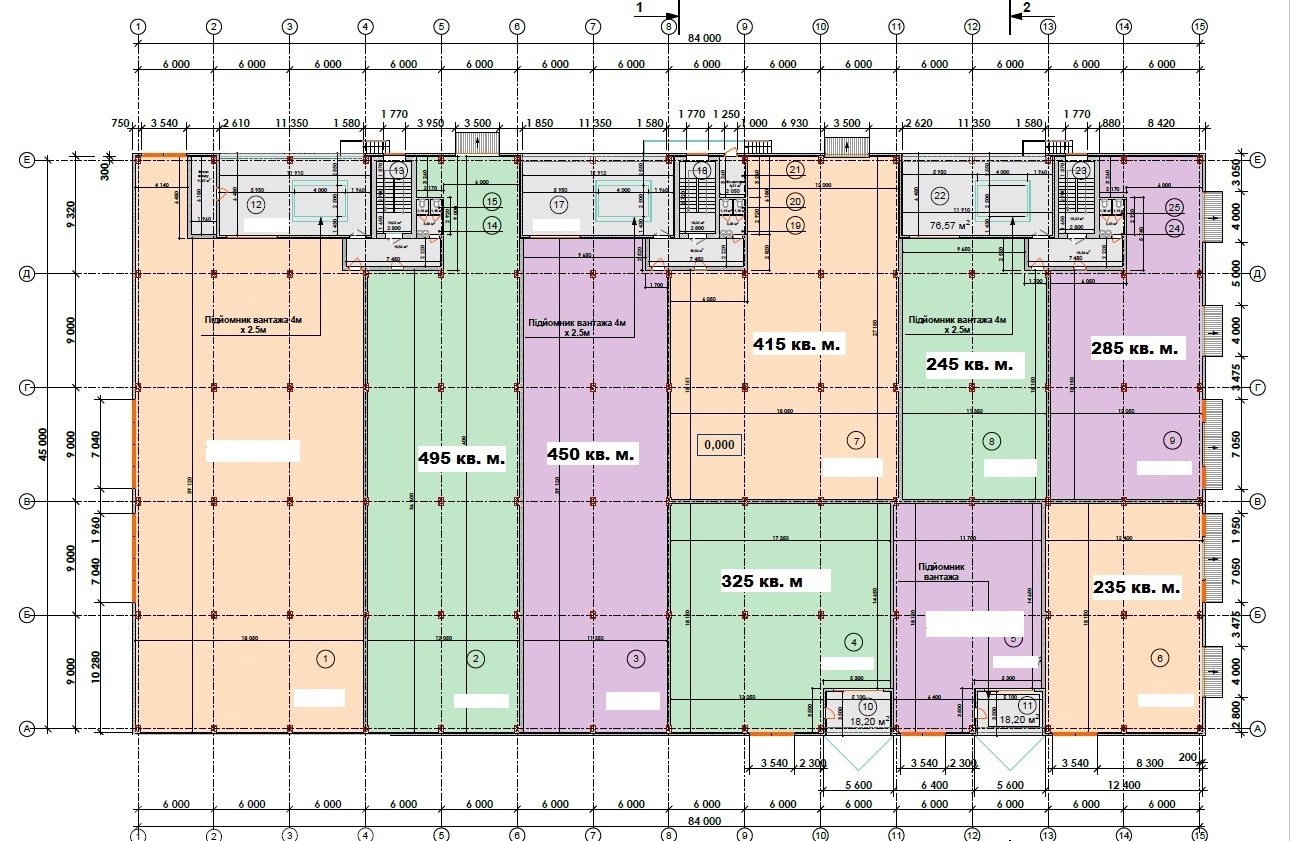Аренда склада 2540 м², Депутатская ул., 48 Буча