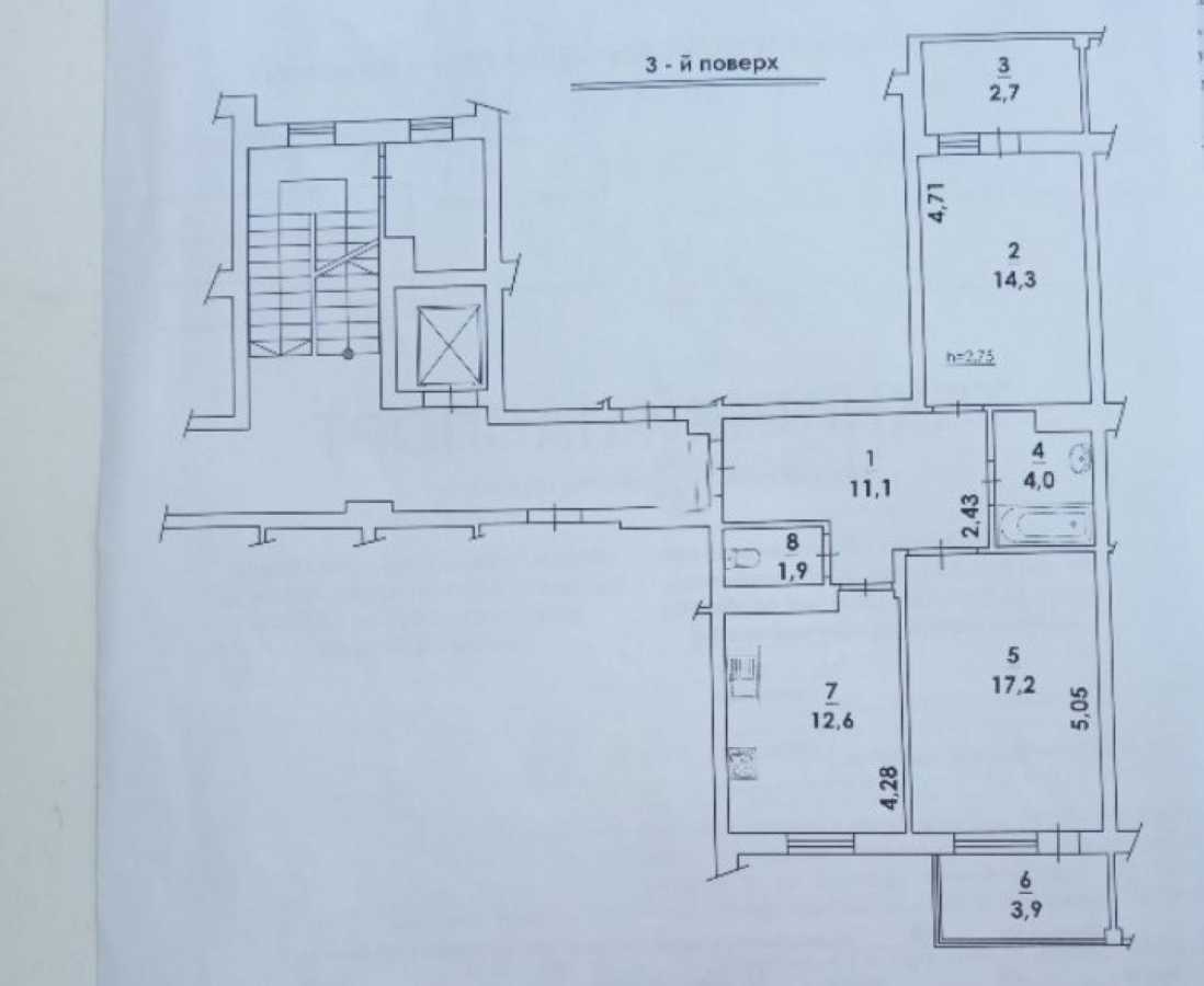 Продажа 2-комнатной квартиры 67 м², Гетмана Павла Полуботка ул.
