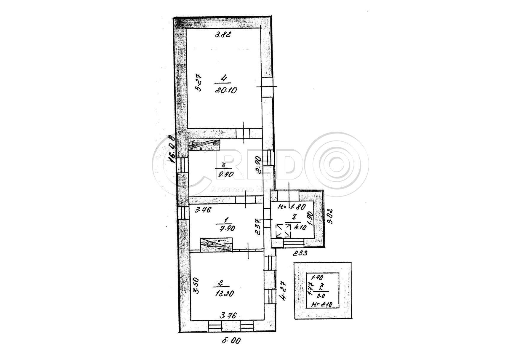 Продаж будинку 58.2 м², Хліборобна вул.