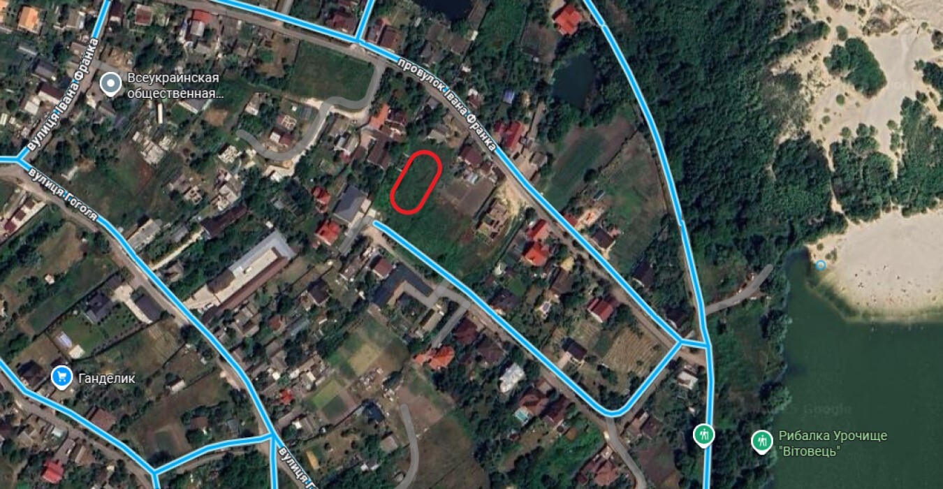 Продажа участка под индивидуальное жилое строительство 10 соток, Ивана Франко пер.