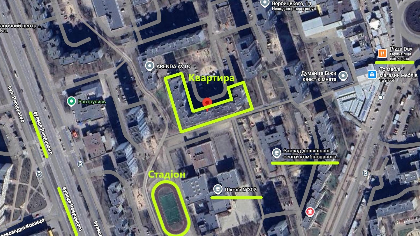 Аренда 2-комнатной квартиры 53.5 м², Архитектора Вербицкого ул., 14Б
