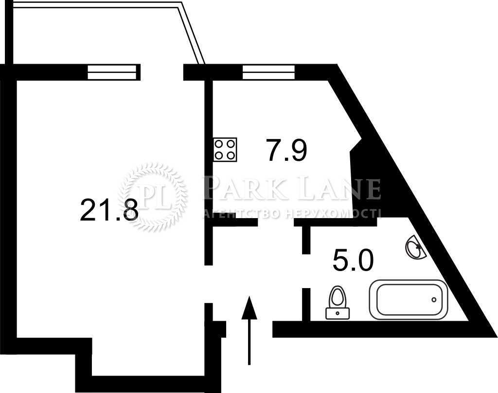Продажа 1-комнатной квартиры 40.3 м², Маршала Тимошенко ул., 13А