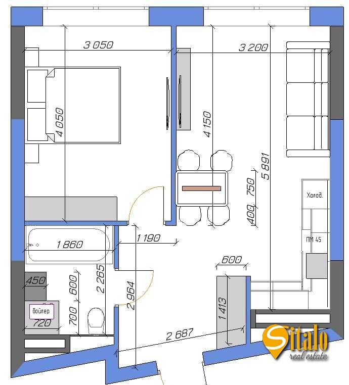 Продаж 1-кімнатної квартири 42 м², Причальна вул., 10