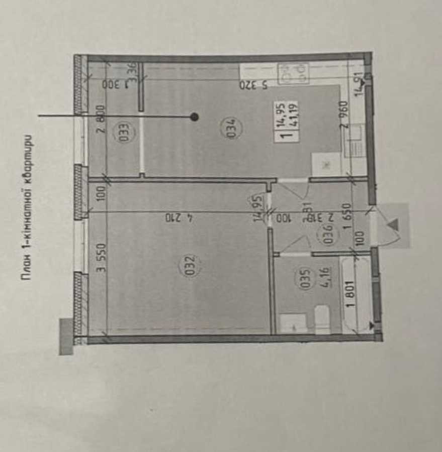 Продаж 1-кімнатної квартири 42 м², Михайла Максимовича вул., 48в