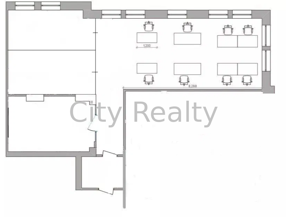 Аренда офиса 103.7 м², Воздвиженская ул., 45