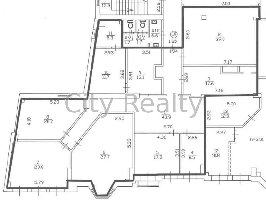 Аренда офиса 268 м², Воздвиженская ул., 45