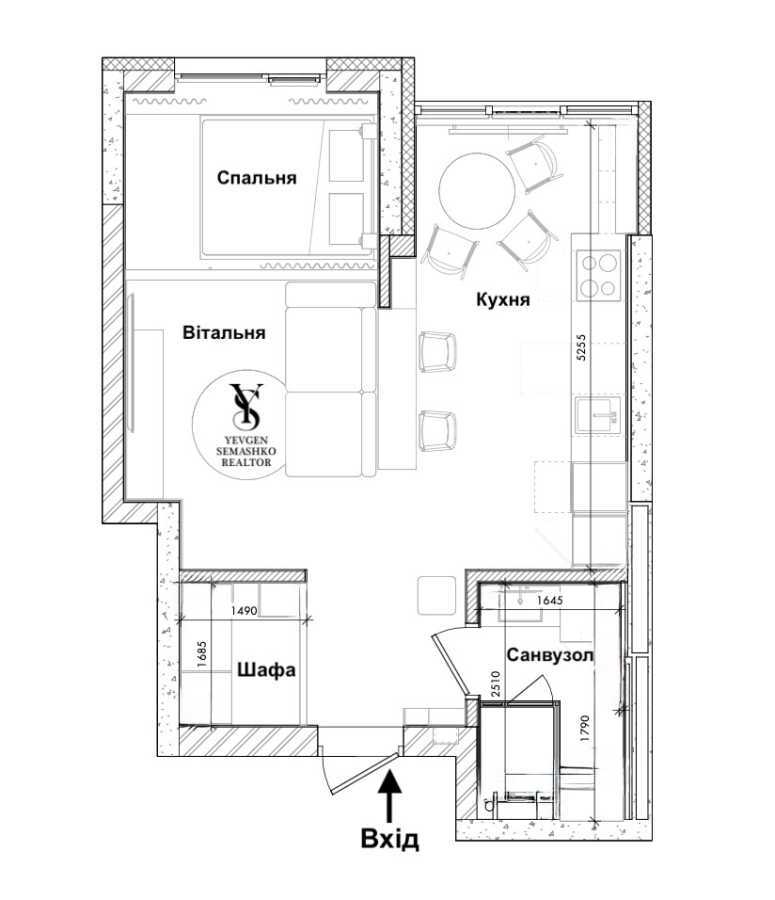 Продажа 1-комнатной квартиры 40.3 м², Кадетский Гай ул., 12