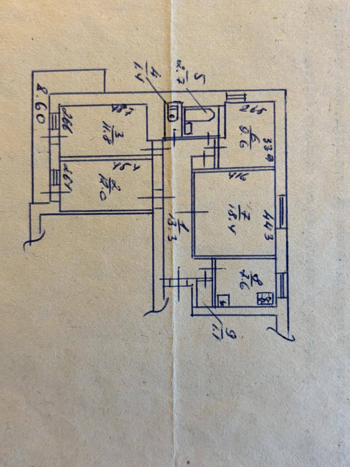 Продажа 4-комнатной квартиры 85 м², Полковника Потехина ул., 14