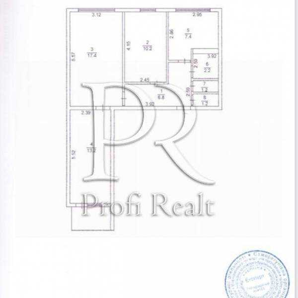 Продажа 3-комнатной квартиры 62 м², Владимира Беца ул., Ивасюка, 17