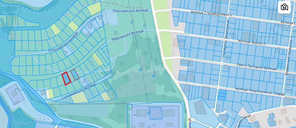 Продаж ділянки під індивідуальне житлове будівництво 7.38 соток, Вірності