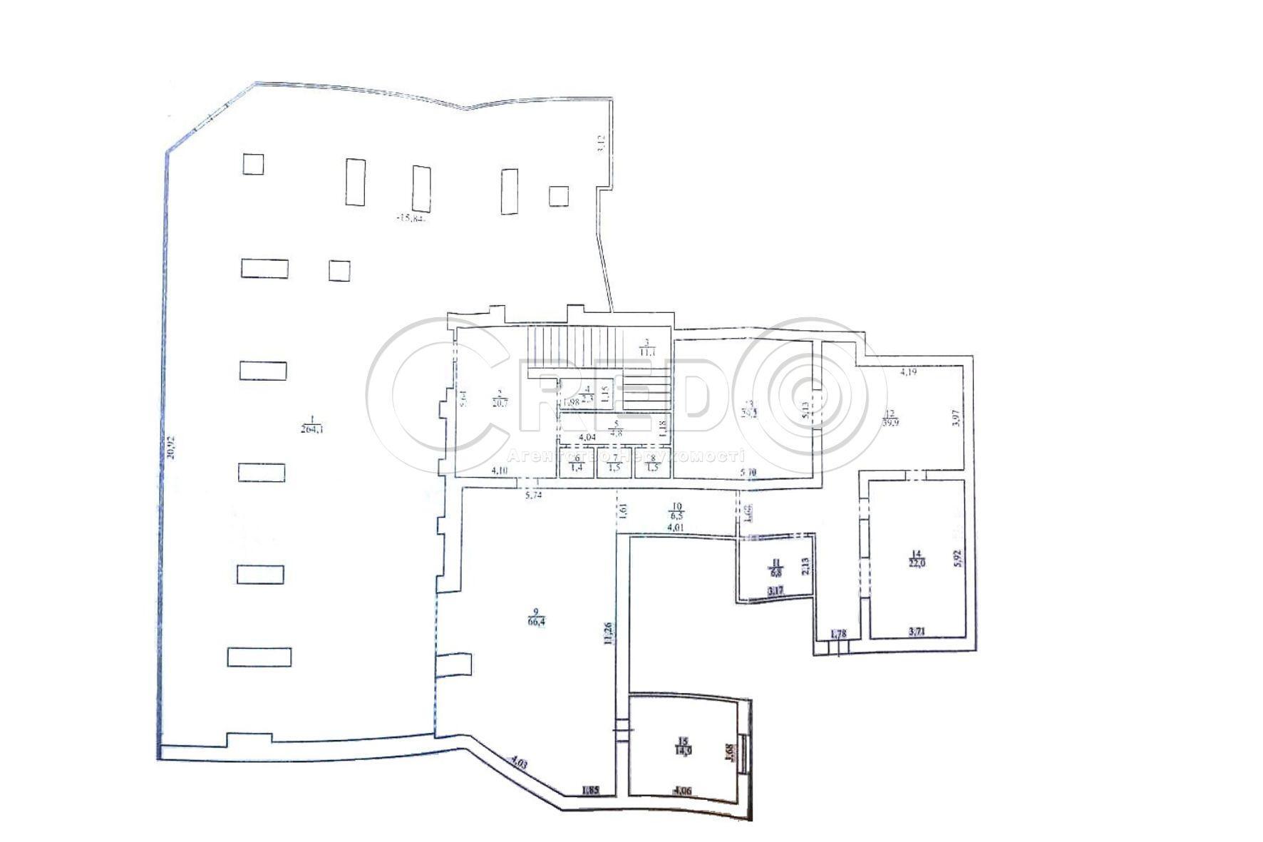 Продажа магазина 986.9 м², Виталия Матусевича ул.