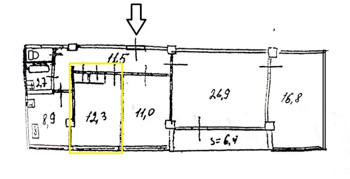 Аренда комнаты/части квартиры, Владимирская ул., 51/53