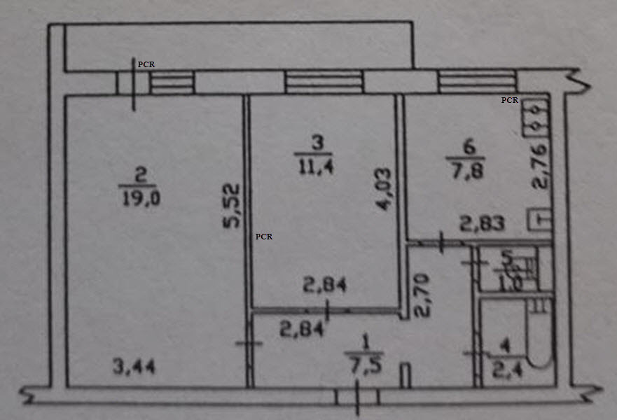 Продажа 2-комнатной квартиры 51 м², Дегтяревская ул., 30В