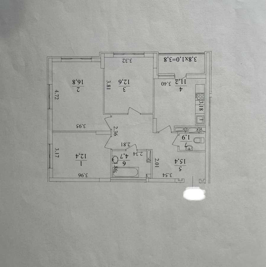 Продаж 3-кімнатної квартири 80 м², Олени Пчілки вул., 3