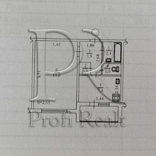 Продаж 1-кімнатної квартири 38 м², Булгакова вул., 8А