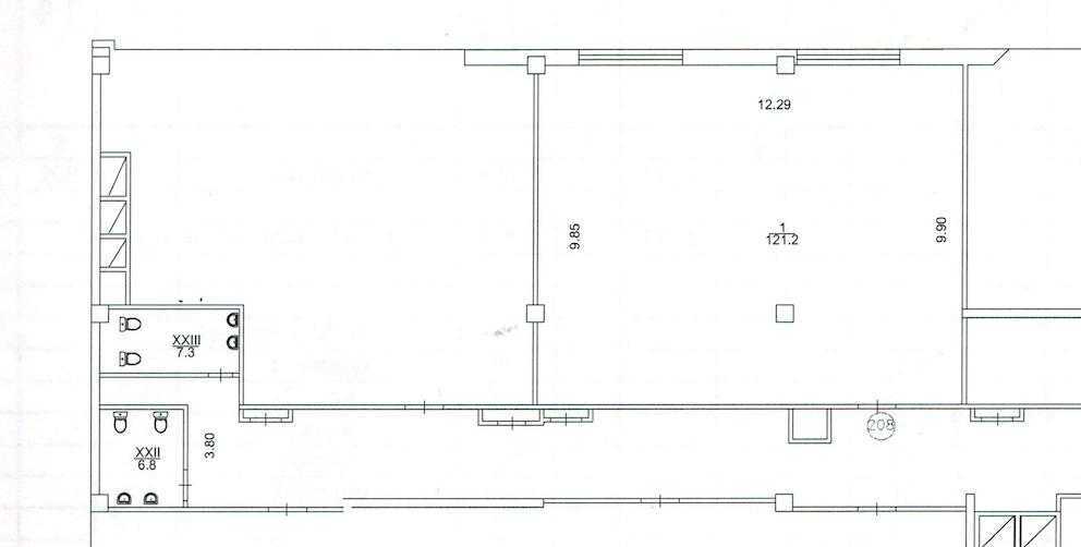 Оренда офісу 121.2 м², Олександра Мішуги вул., 10