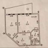 Продаж 1-кімнатної квартири 66 м², Военный узвіз