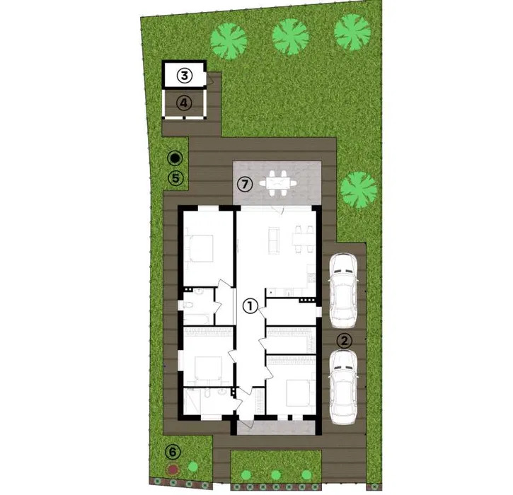 Аренда дома 123 м²