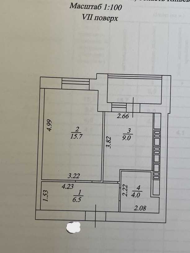 Продажа 1-комнатной квартиры 39.3 м², Машиностроителей ул., 25