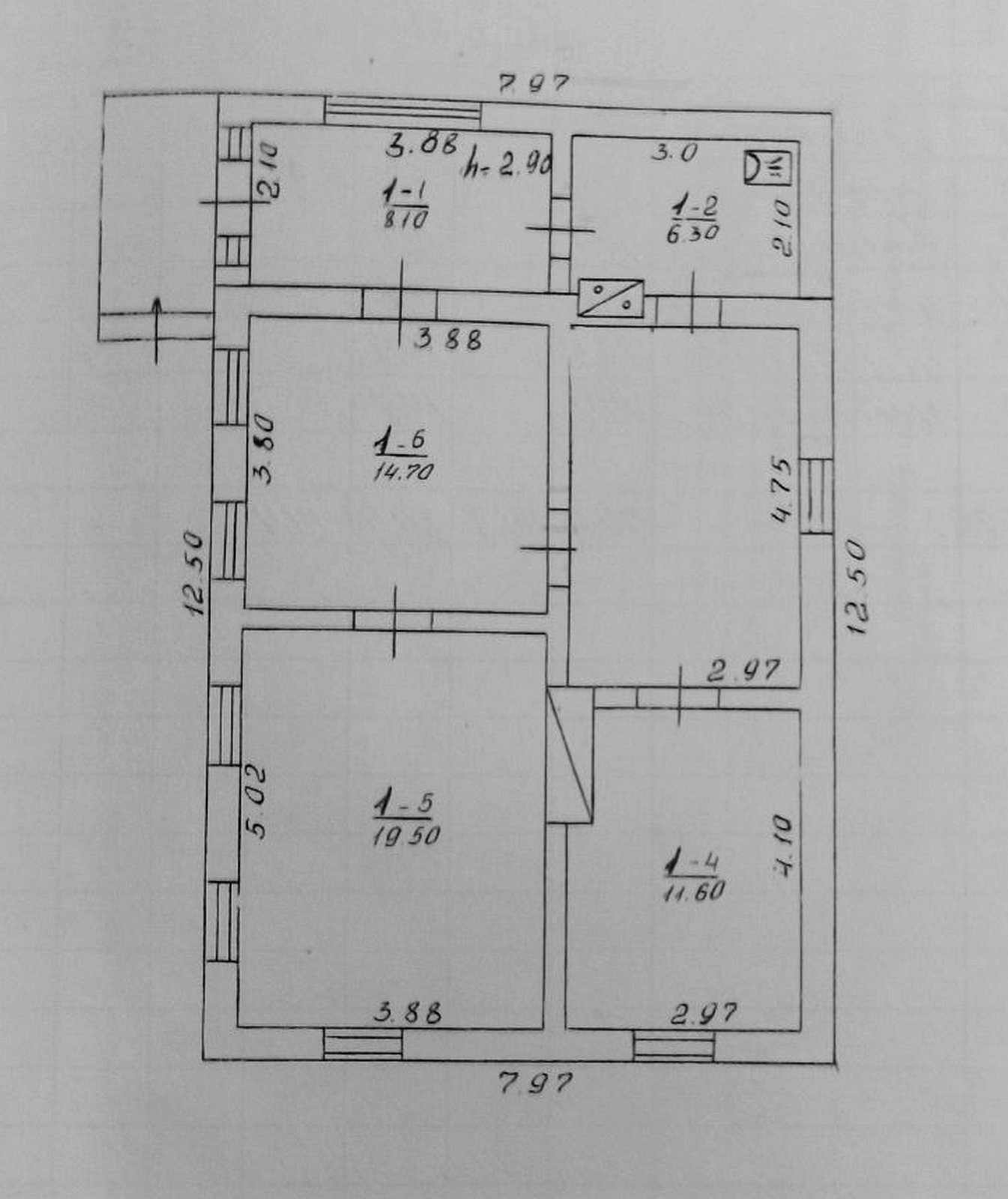 Продажа дома 75 м²