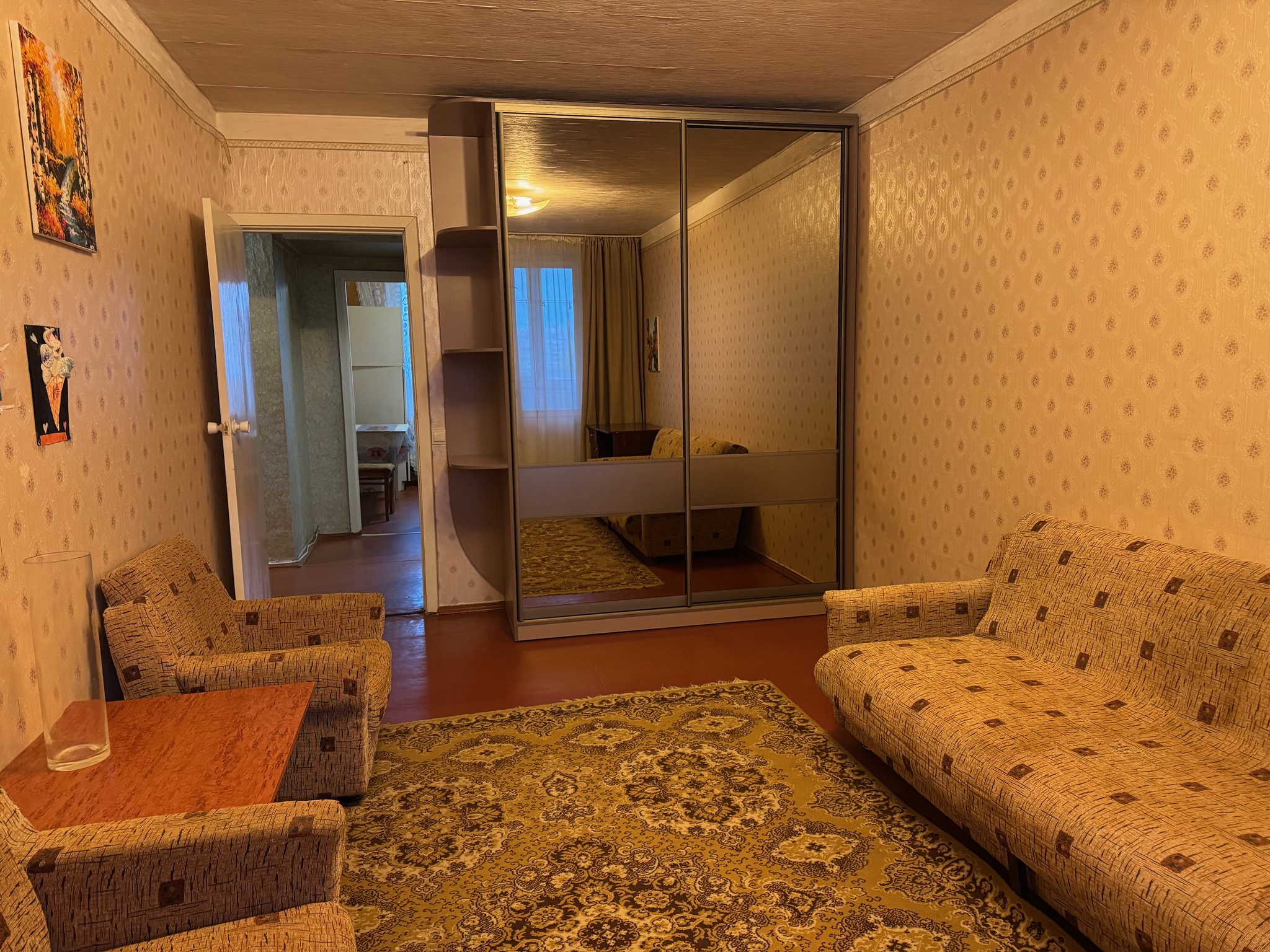 Аренда 1-комнатной квартиры 37 м², Победы просп., 74Б