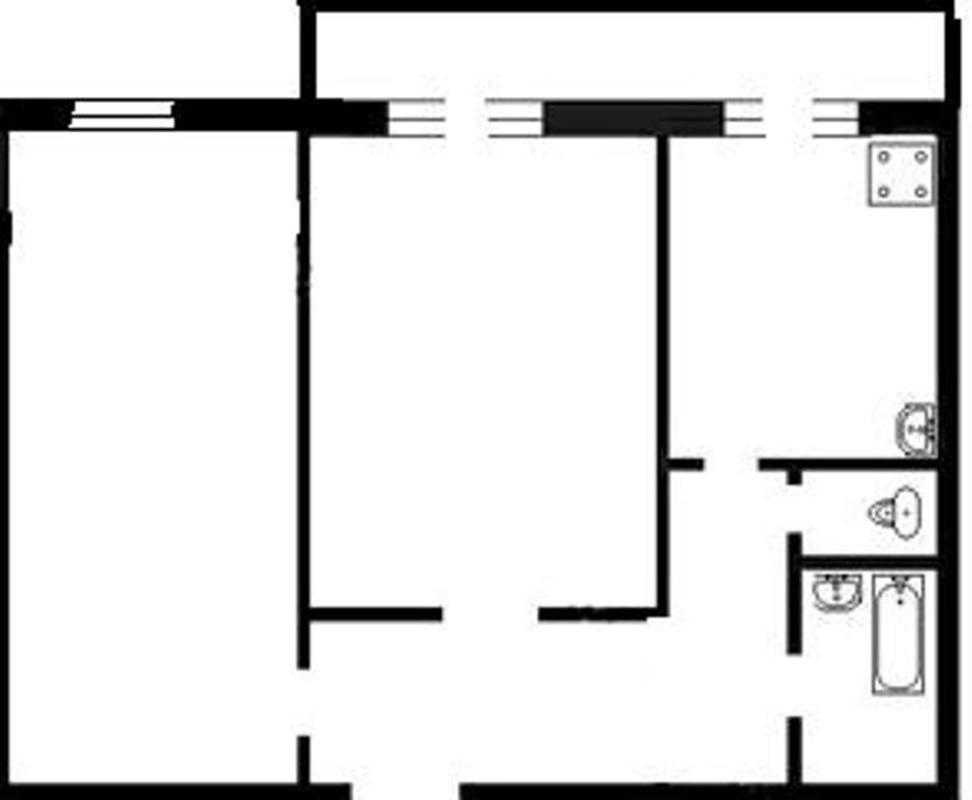 Аренда 2-комнатной квартиры 74 м², Срибнокильская ул., 24