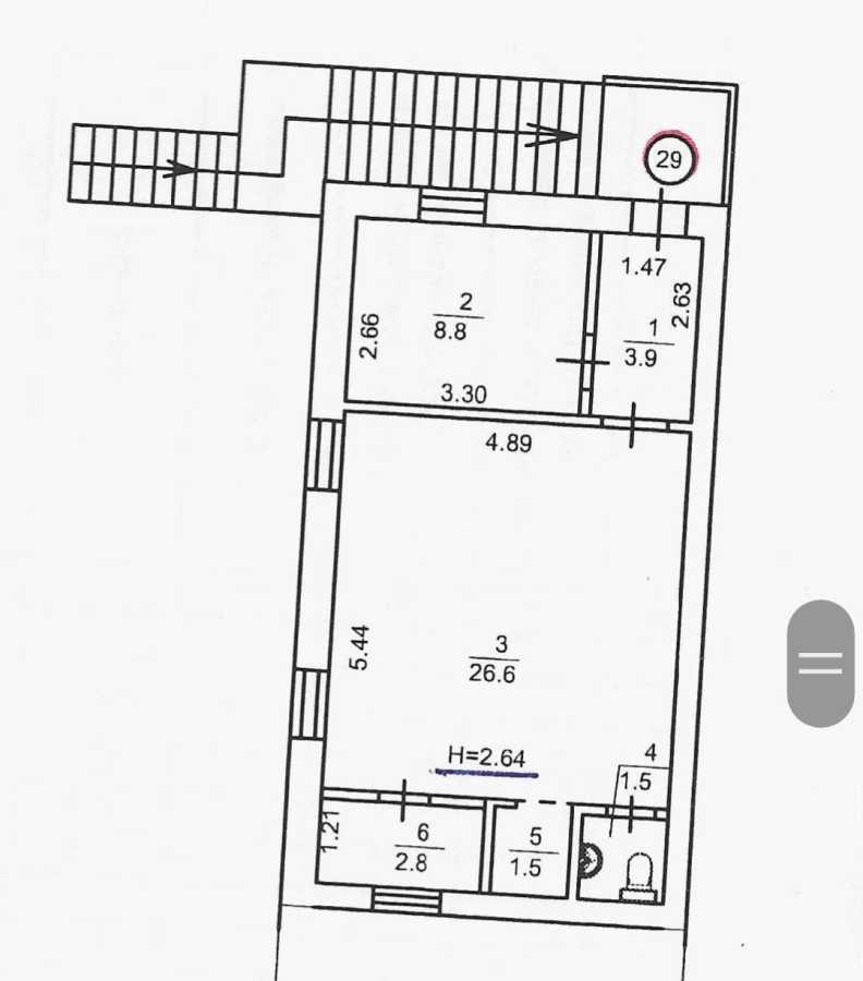 Продажа офиса 45 м², Петра Сагайдачного ул., 35