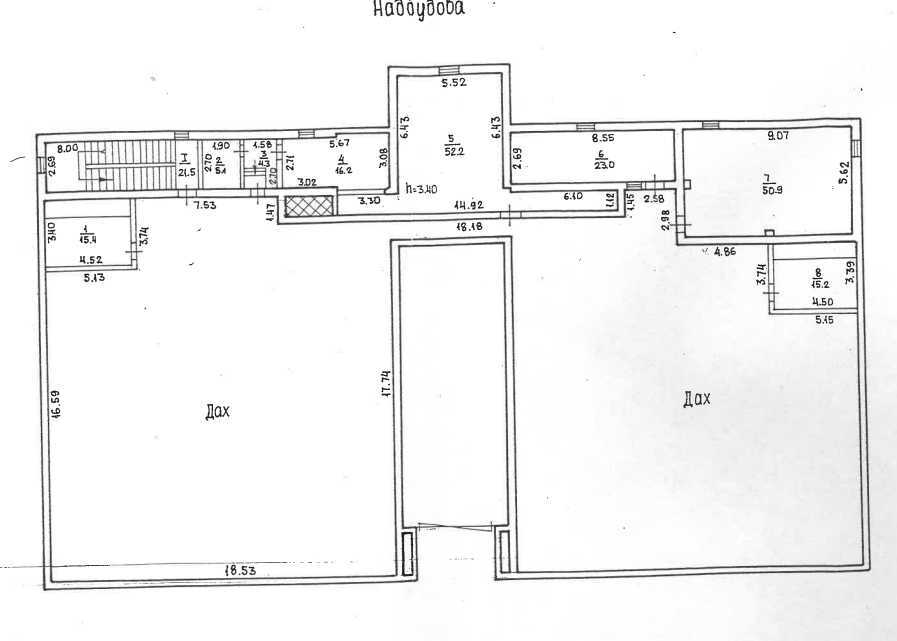 Аренда офиса 2887 м², Святослава Храброго ул.