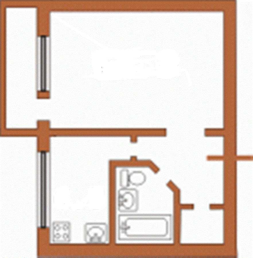Продажа 1-комнатной квартиры 28 м², Милютенко ул., 7А