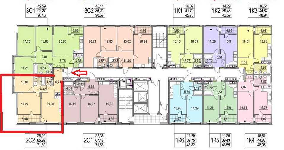 Продажа офиса 72 м², Евгения Сверстюка ул., 6Д