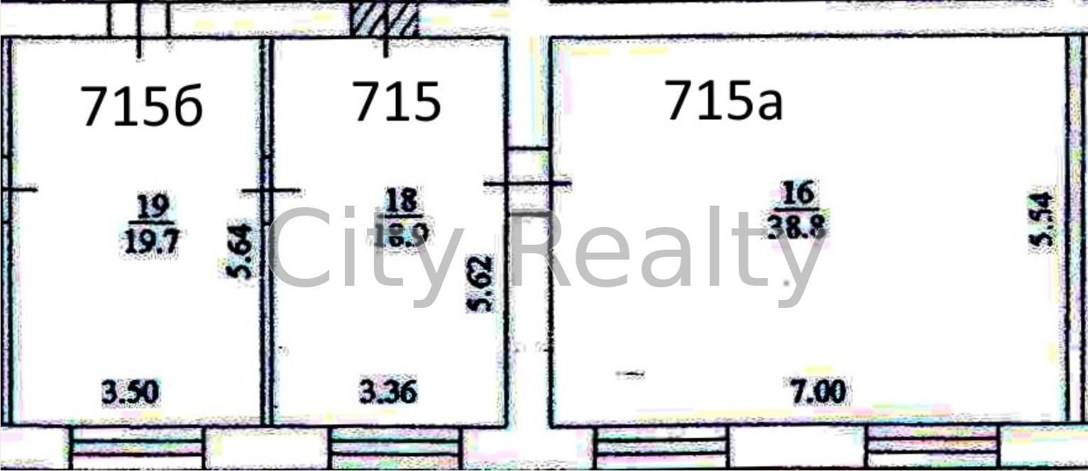 Аренда офиса 77.4 м², Крещатик ул., 7/11