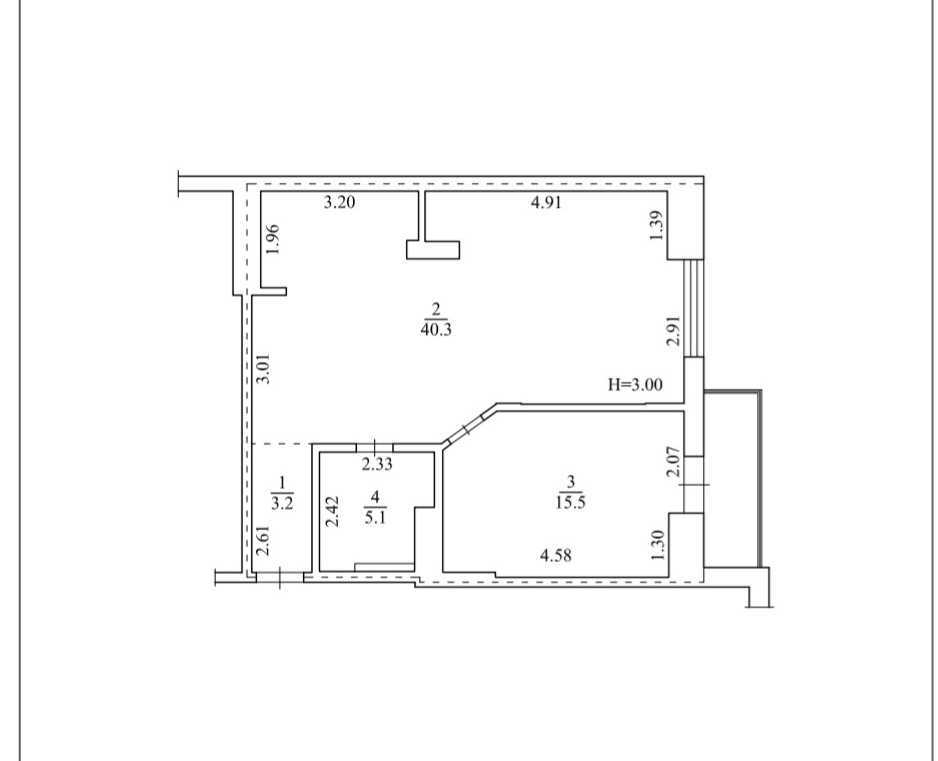Аренда офиса 70 м², Евгения Коновальца ул., 36Е