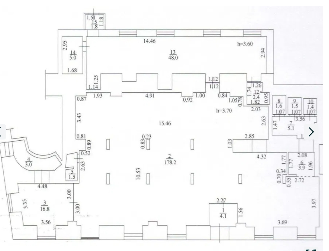 Оренда торговельного приміщення 320 м², Приморский бул.