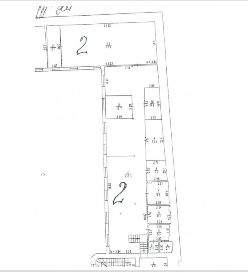Аренда офиса 305 м², Пушкинская ул.