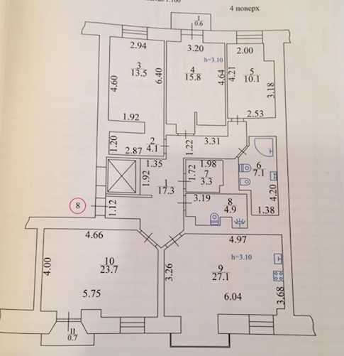 Оренда 3-кімнатної квартири 125 м², Велика Васильківська вул., 36