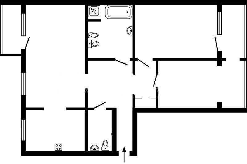 Продажа 3-комнатной квартиры 106 м², Анны Ахматовой ул., 43