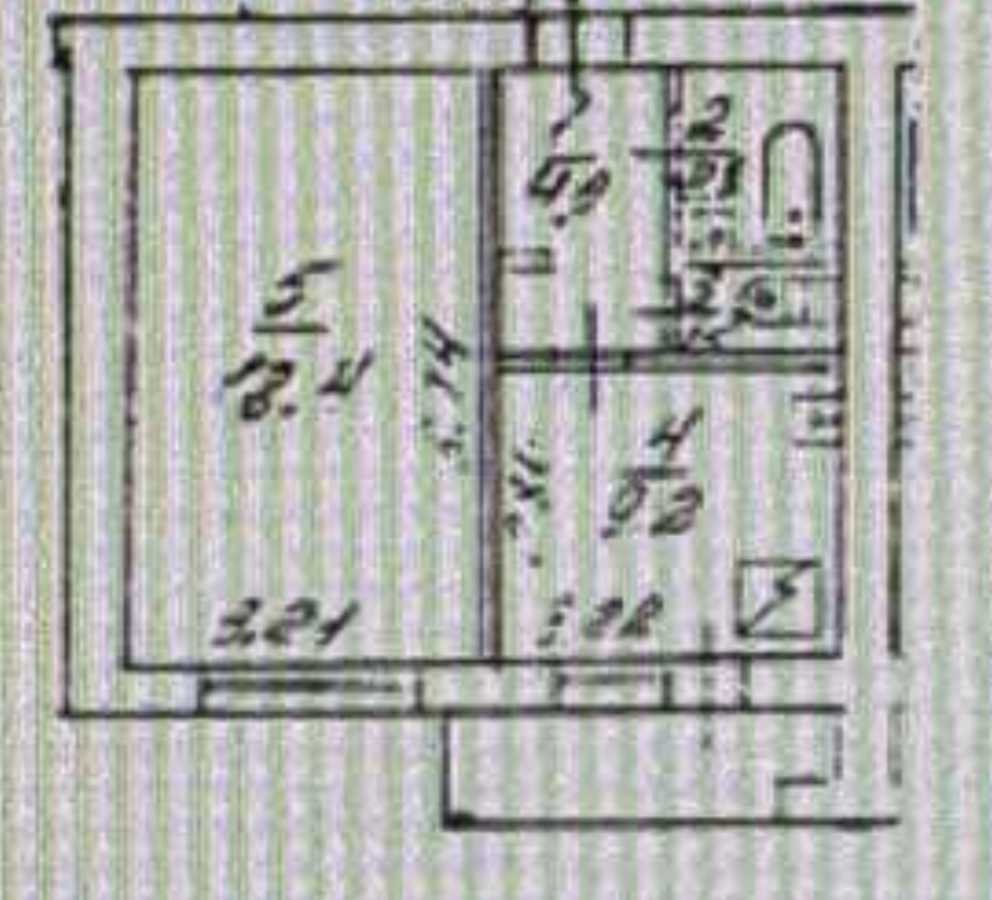 Продажа 1-комнатной квартиры 37.7 м², Оболонский просп., 40
