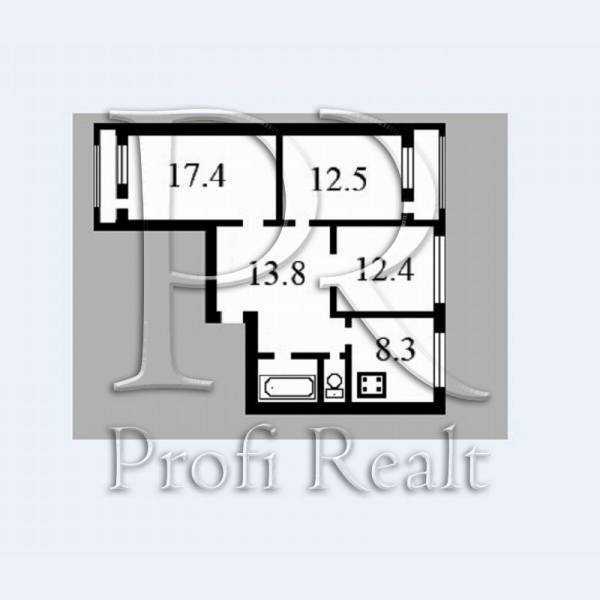 Продаж 3-кімнатної квартири 72 м², Булгакова вул., 3