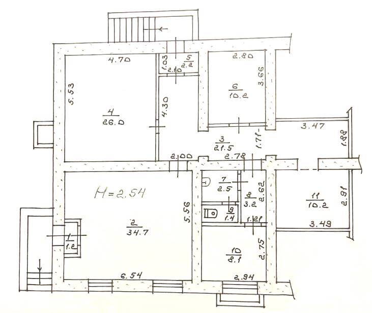 Продаж комерції 121.2 м², Тесленко вул.