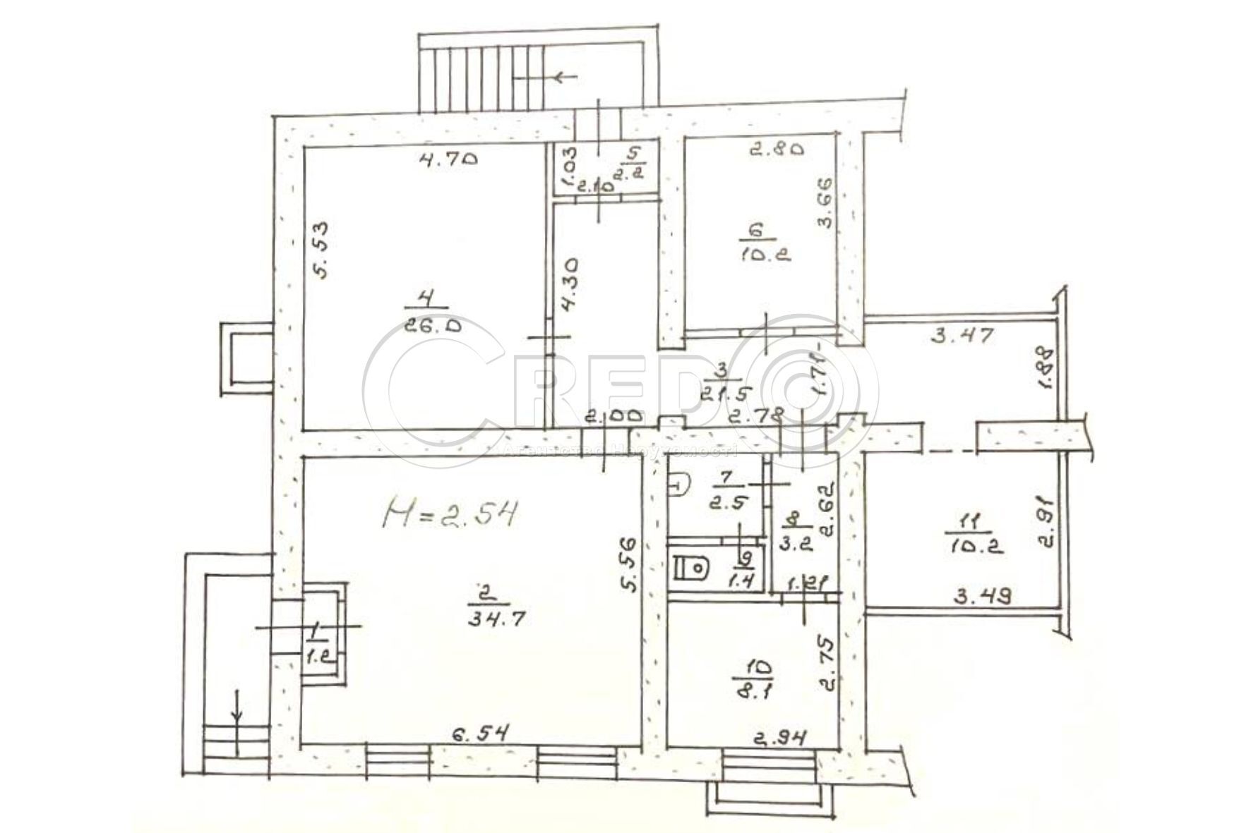 Продаж комерції 121.2 м², Тесленко вул.