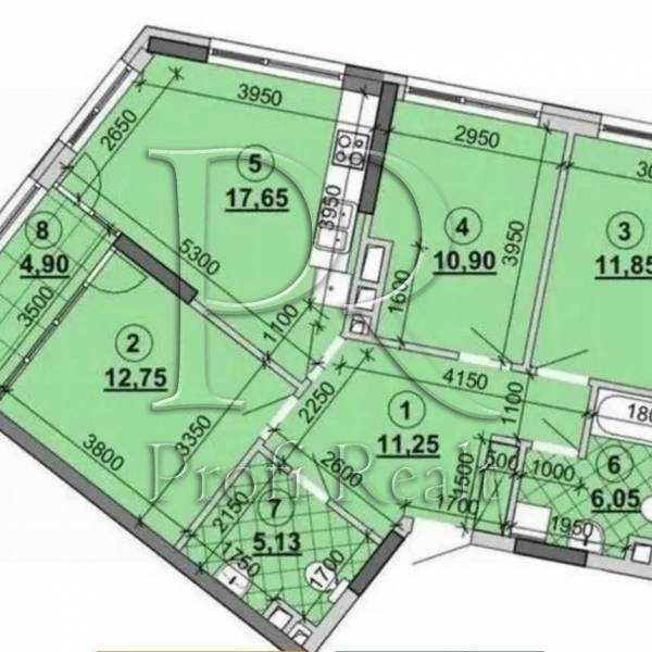 Продажа 3-комнатной квартиры 82 м², Причальная ул., 14
