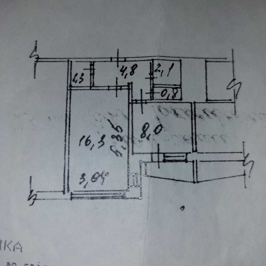 Продажа 1-комнатной квартиры 34 м², Маршала Рокоссовского просп., Рокоссовського, 6Б