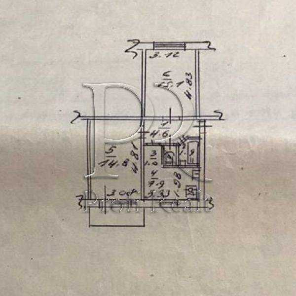 Продажа 2-комнатной квартиры 47 м², Леся Курбаса просп., 9Ж