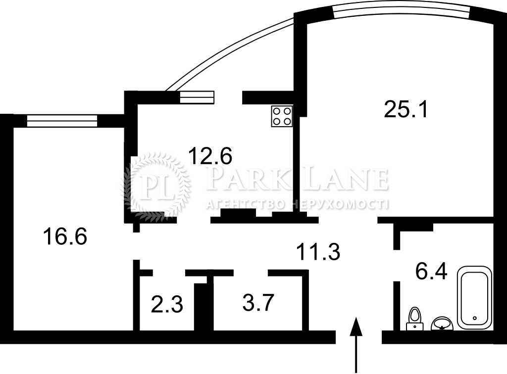 Продажа 2-комнатной квартиры 78.9 м², Демеевская ул., 13