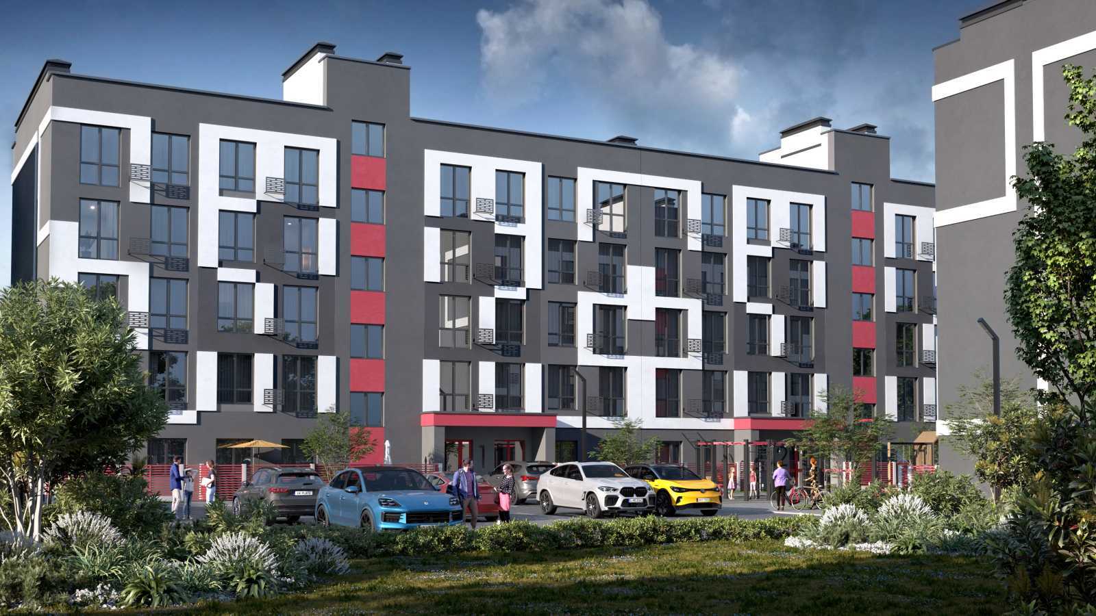 Продаж 1-кімнатної квартири 28 м², Інститутська вул., 5