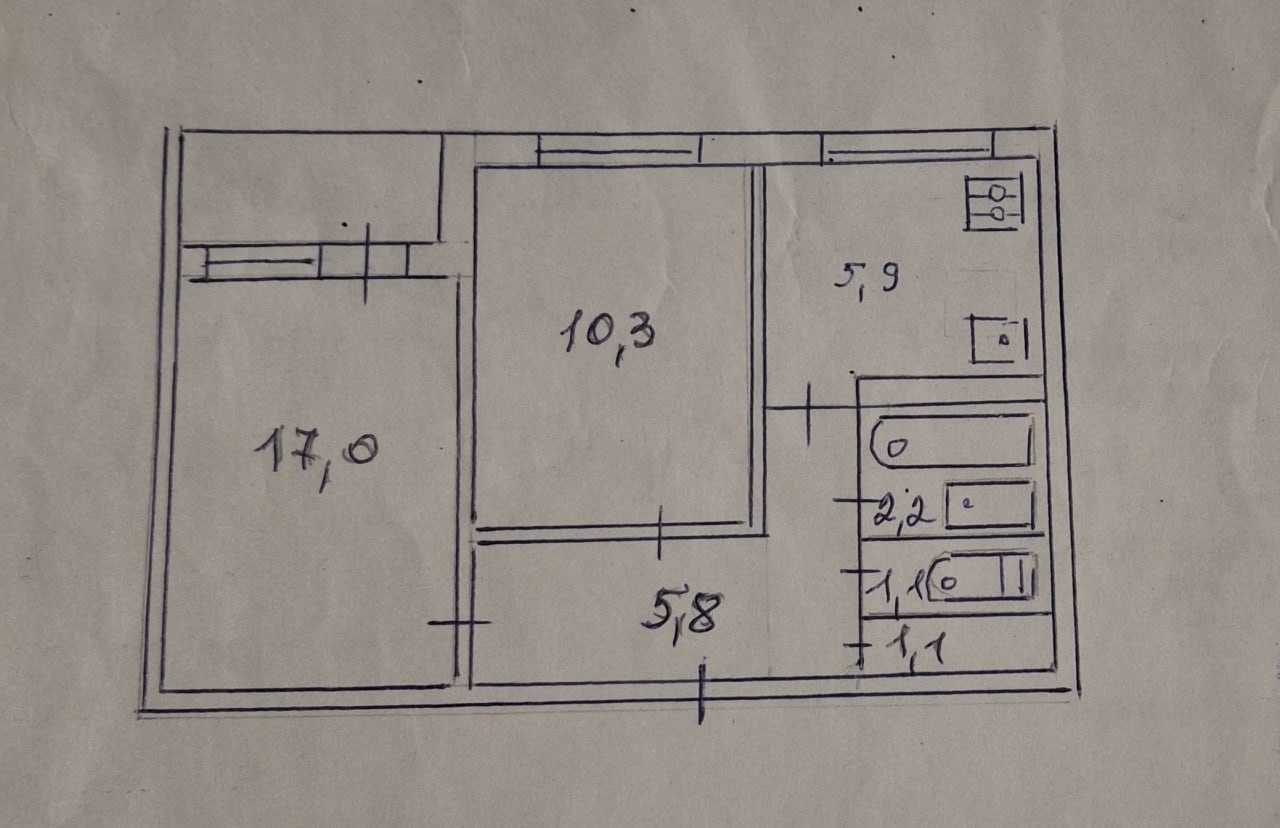 Продажа 2-комнатной квартиры 46 м², Свободы просп., 28