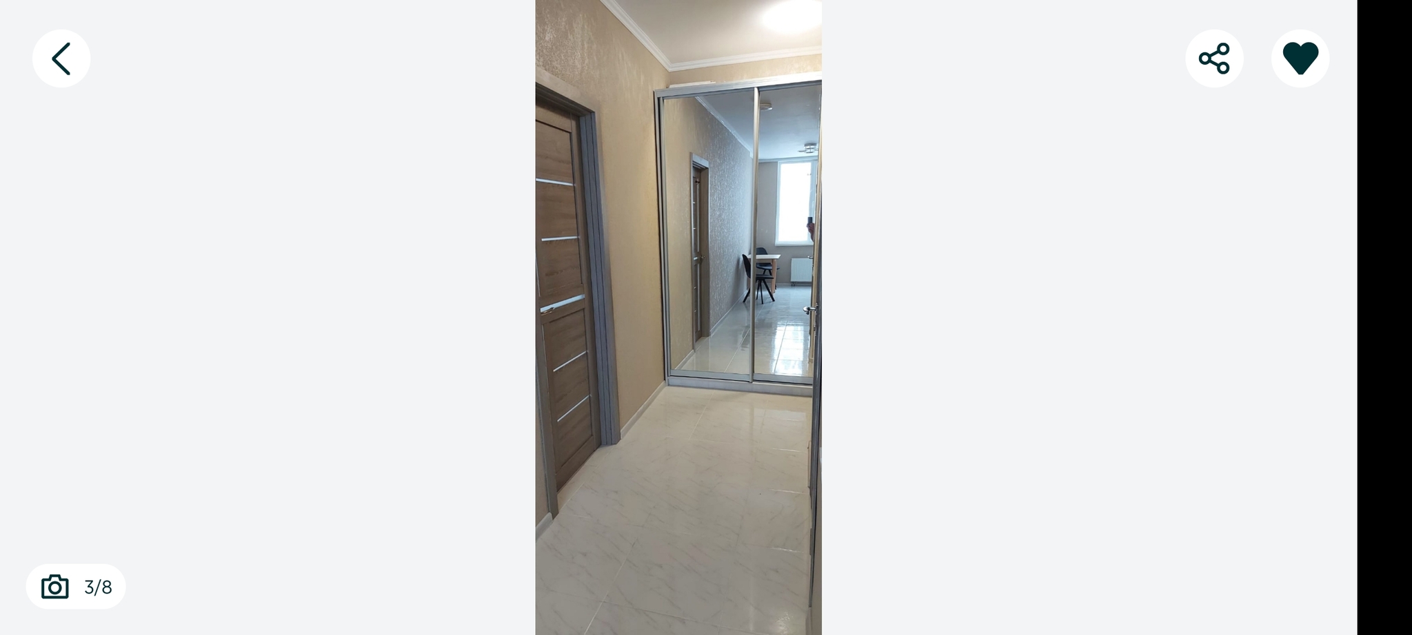 Аренда 1-комнатной квартиры 39 м², Светлая ул., 3А