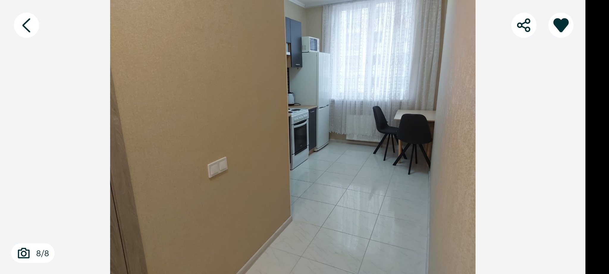 Аренда 1-комнатной квартиры 39 м², Светлая ул., 3А